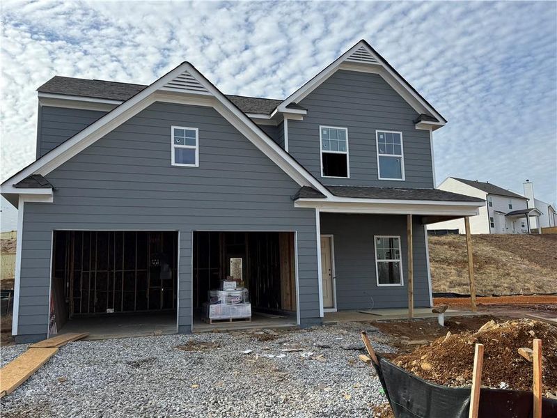 In-progress construction of a new home in The Reserve at Willow Oaks, Canton, GA (Image 17).