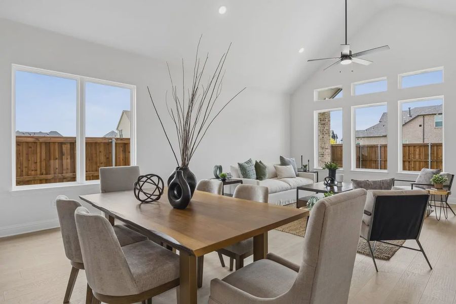 Furnished interior view inside a new home in Talia, Mesquite (Image 23).