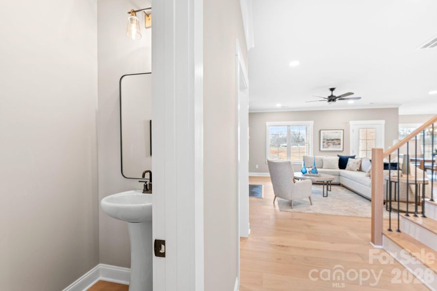 Furnished interior view inside a new home in , Lexington (Image 6).