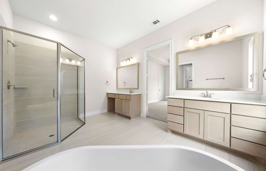 Representative furnished interior of a home built from the 3099 by Ravenna Homes in The Highlands 55′, Porter (Image 13). Representative furnished interior of a home built from the 3099 by Ravenna Homes in The Highlands 55′, Porter (Image 13).