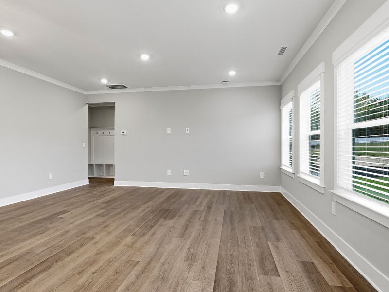 Spacious, unfurnished interior of a new home in Watkins Glen, Raleigh (Image 11). Spacious, unfurnished interior of a new home in Watkins Glen, Raleigh (Image 11).