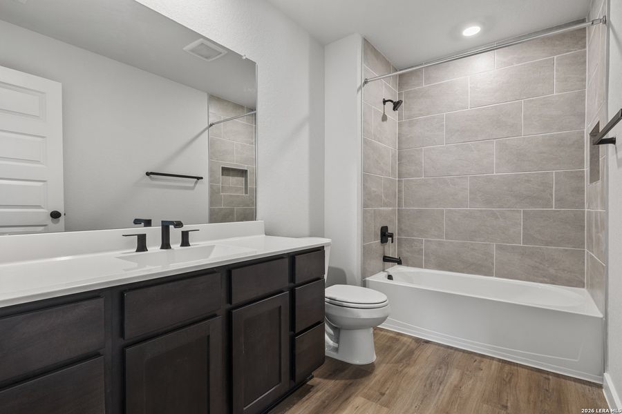 Furnished interior view inside a new home in Talley Fields, San Antonio (Image 30).