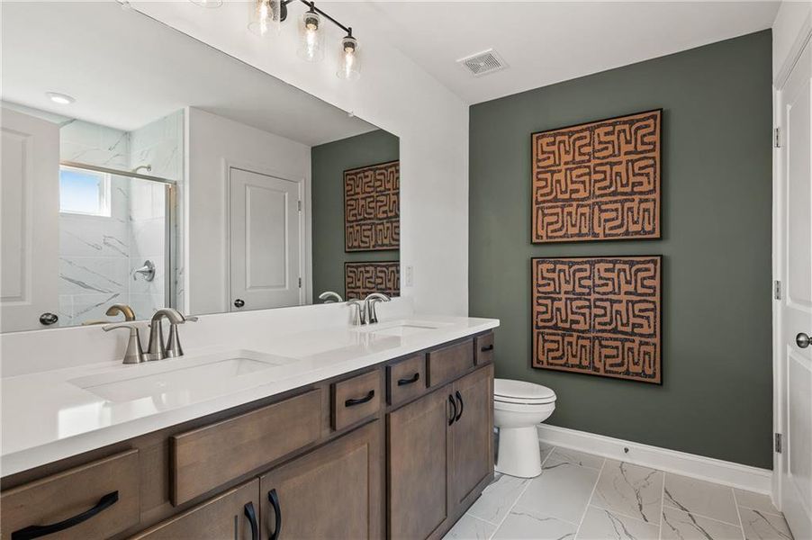 Furnished interior view inside a new home in Berkeley Mill, Cumming (Image 11).
