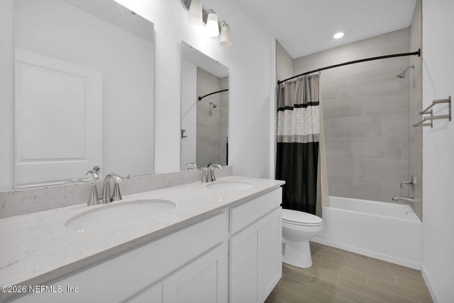 Furnished interior view inside a new home in , Jacksonville (Image 9).