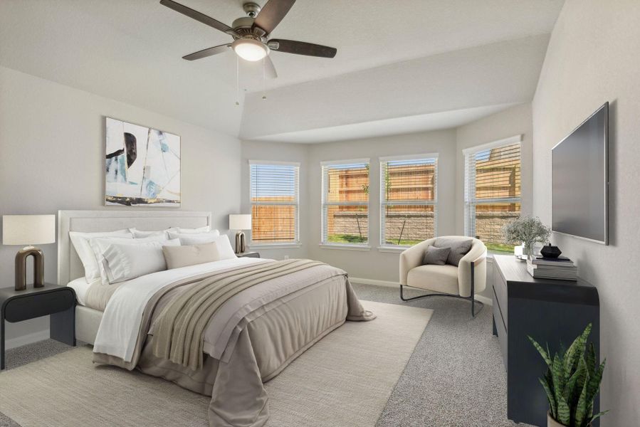 Photo is not of the actual home but is an inspirational photo of builder’s model home and may depict options, furnishings, and/or decorator features that are not included.