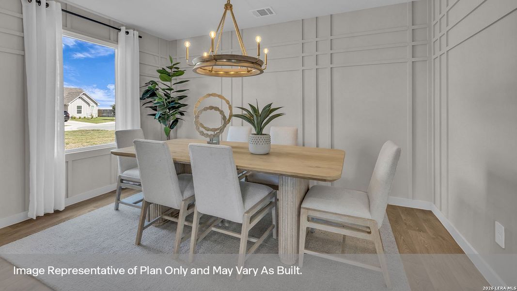 Furnished interior view inside a new home in Bollinger, Maxwell (Image 23).