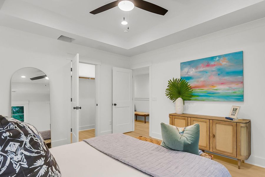 Furnished interior view inside a new home in , Charleston (Image 17).