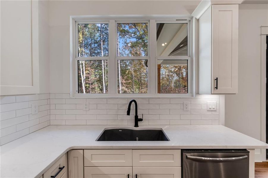Close-up of interior finishes inside a home in , Dallas (Image 13).