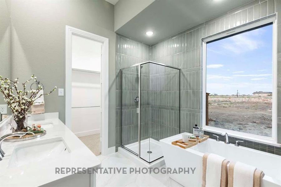 Furnished interior view inside a new home in Hillstead, Lavon (Image 12).