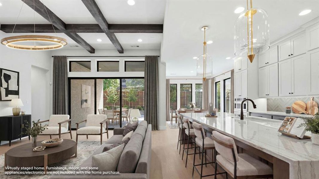 Furnished interior view inside a new home in Adkins Park, Hurst (Image 10). Furnished interior view inside a new home in Adkins Park, Hurst (Image 10).