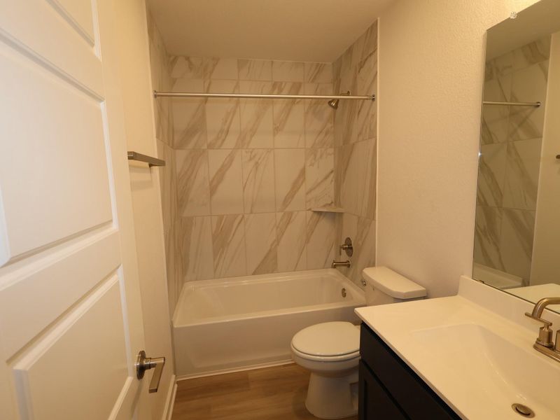 Furnished interior view inside a new home in Moran Ranch, Willis (Image 7).