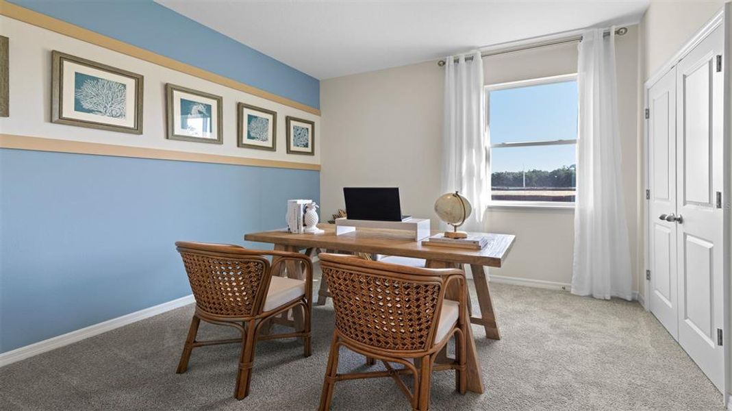 Furnished interior view inside a new home in Archers Mill, Ormond Beach (Image 10).