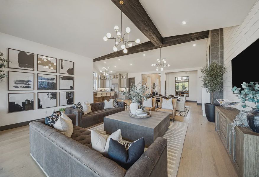 Plan 6029 Great Room - Staged - 9 of 24