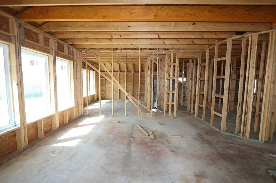 Spacious, unfurnished interior of a new home in Meridiana 55' Homesites, Manvel (Image 13).