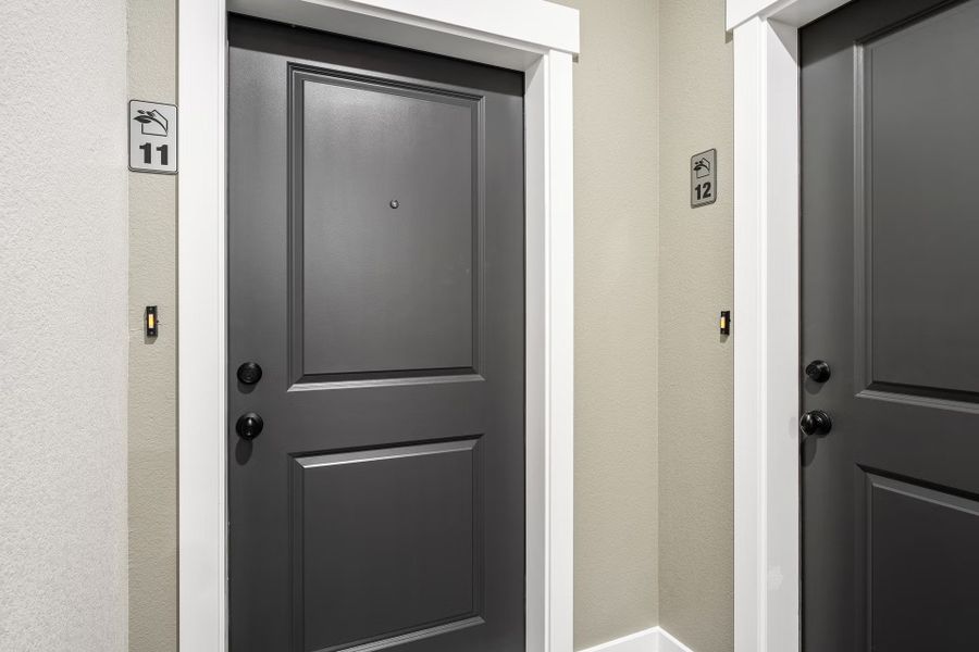 Furnished interior view inside a new home in Northfield - The Flats, Fort Collins (Image 3). Furnished interior view inside a new home in Northfield - The Flats, Fort Collins (Image 3).