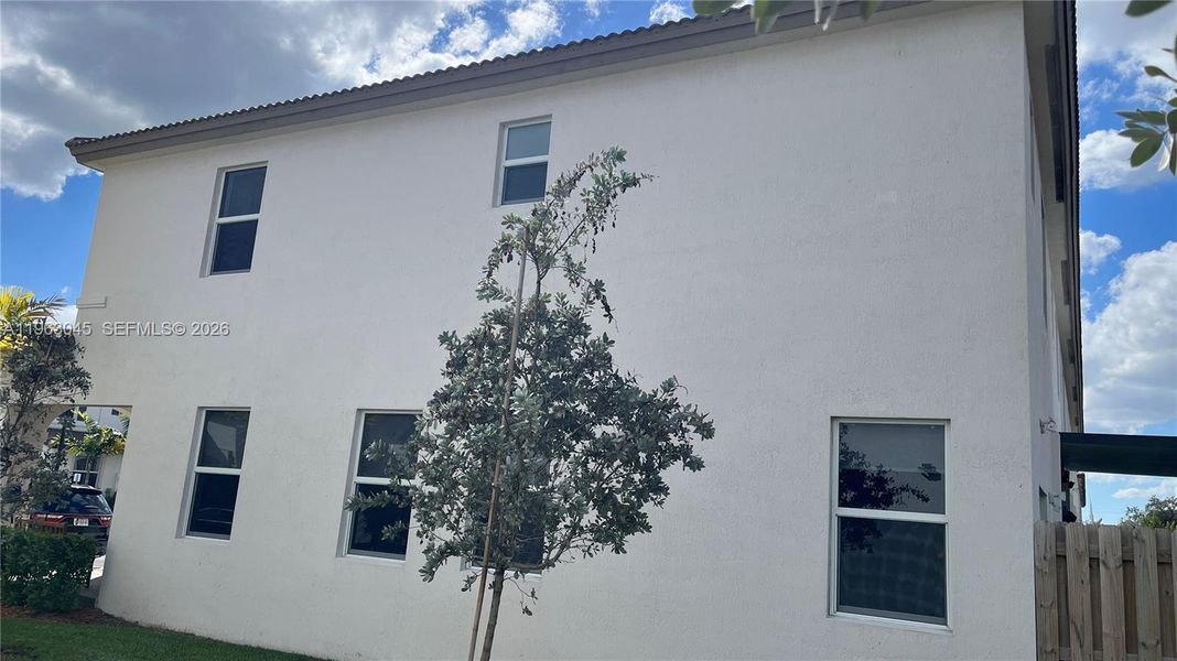 Exterior details and patio area of a home in , Miami (Image 24). Exterior details and patio area of a home in , Miami (Image 24).