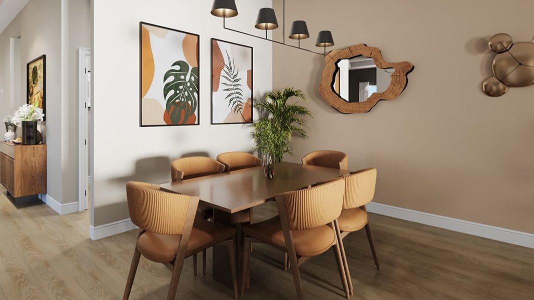 Representative furnished interior of a home built from the Genoa by Taylor Morrison in Esplanade at Wiregrass Ranch, Wesley Chapel (Image 6). Representative furnished interior of a home built from the Genoa by Taylor Morrison in Esplanade at Wiregrass Ranch, Wesley Chapel (Image 6).