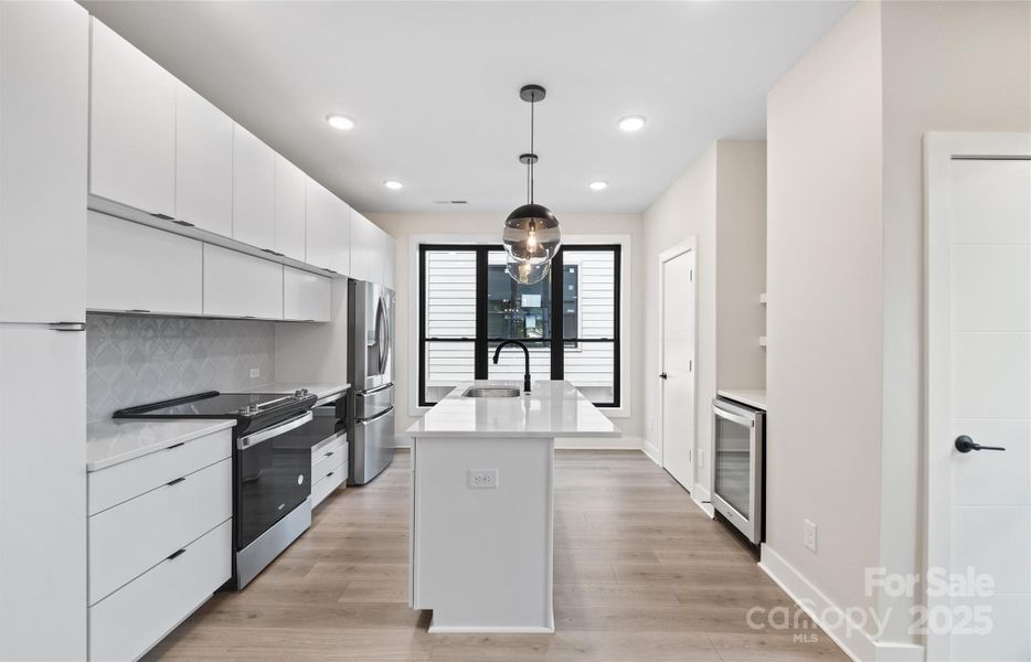 Furnished interior view inside a new home in , Charlotte (Image 9). Furnished interior view inside a new home in , Charlotte (Image 9).