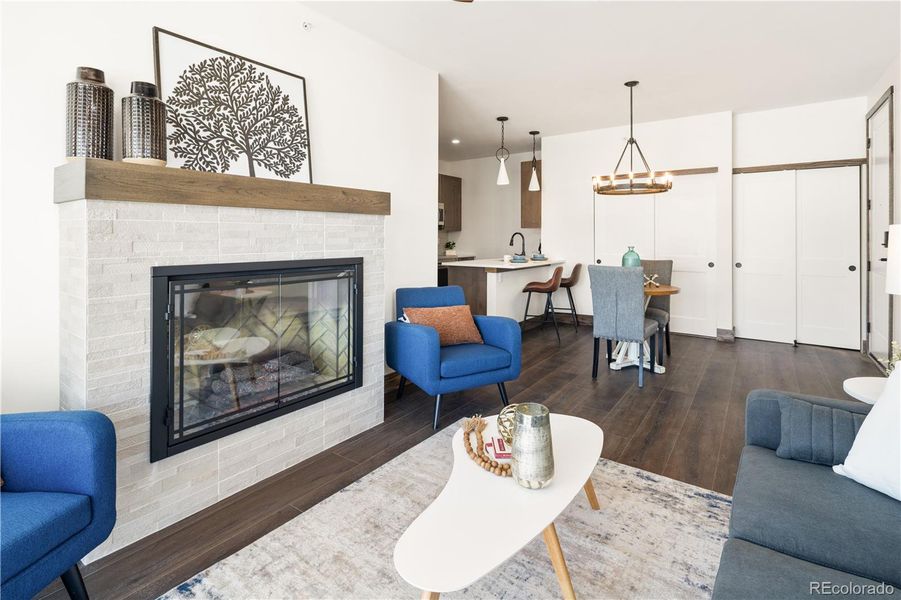 Furnished interior view inside a new home in , Fraser (Image 8). Furnished interior view inside a new home in , Fraser (Image 8).