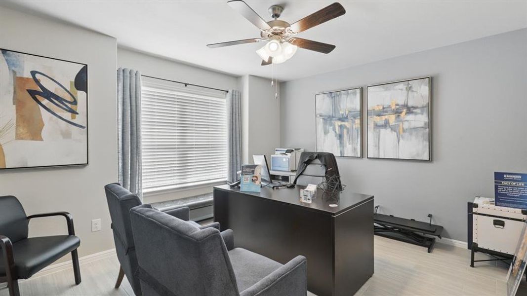 Furnished interior view inside a new home in Lonestar at Liberty Trails, Fort Worth (Image 4).