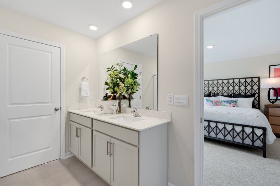 Representative furnished interior of a home built from the Hayden by D.R. Horton in Southbury, Carthage (Image 34). Representative furnished interior of a home built from the Hayden by D.R. Horton in Southbury, Carthage (Image 34).