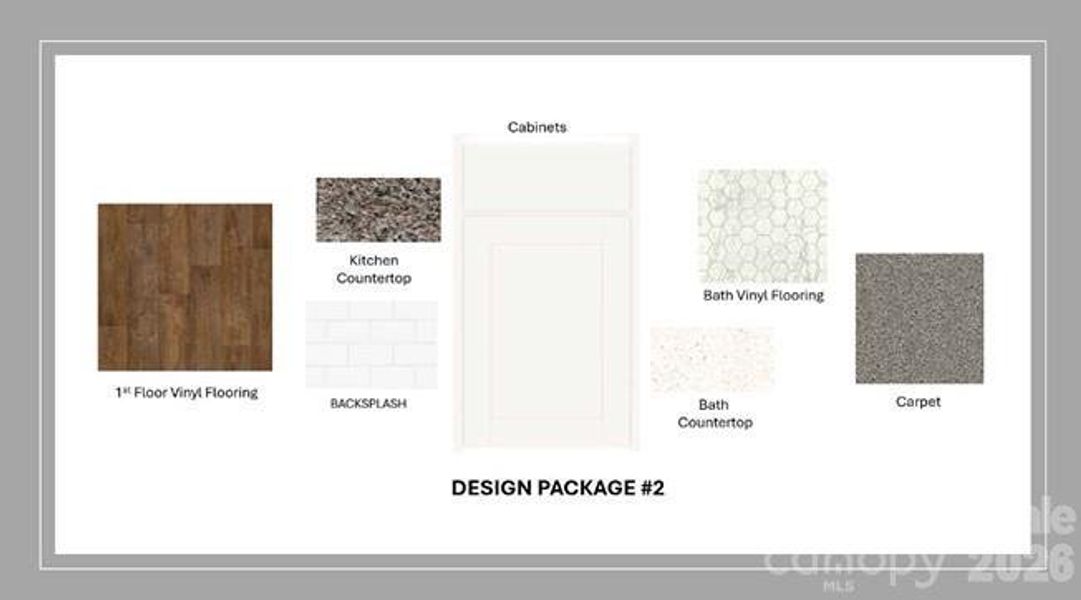 *Representative Photo* Interior style board