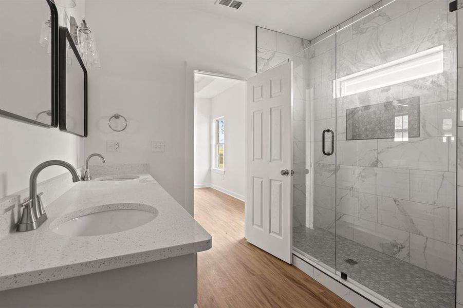 Furnished interior view inside a new home in , Pittsburg (Image 6). Furnished interior view inside a new home in , Pittsburg (Image 6).