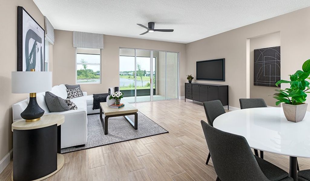 Pewter-K929-Glen Lakes Living Room