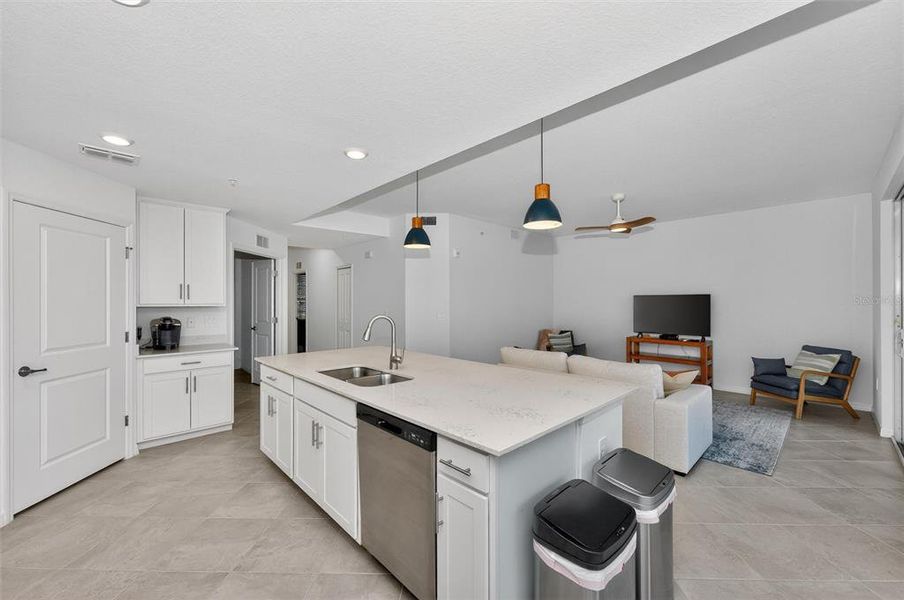 Furnished interior view inside a new home in Wellen Park Golf & Country Club, Venice (Image 9).