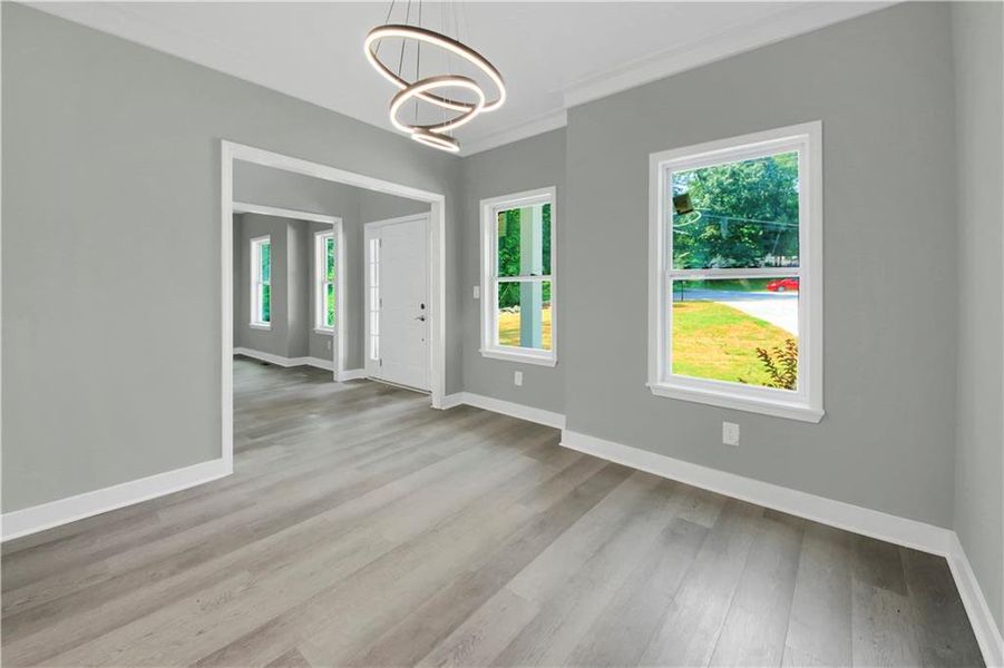 Spacious, unfurnished interior of a new home in , Snellville (Image 20).