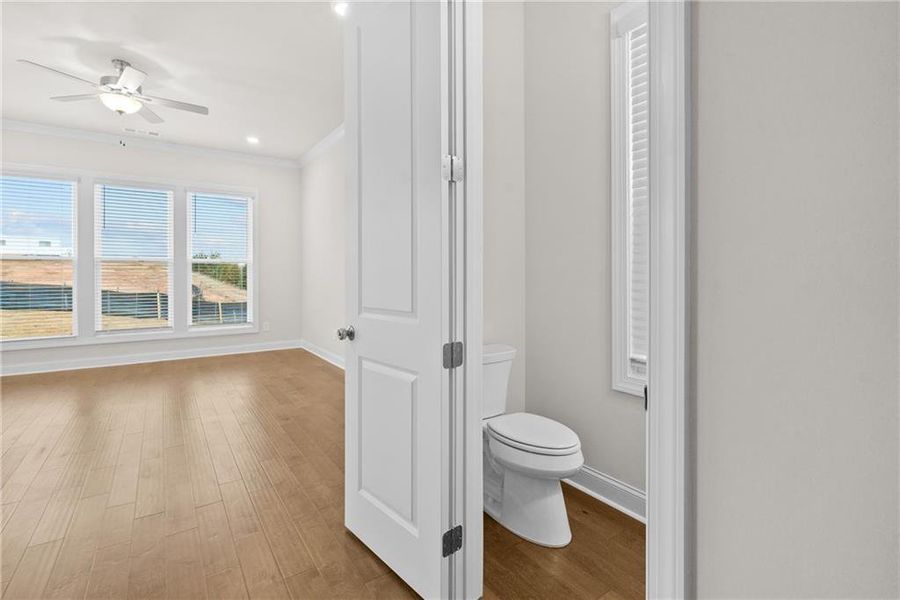 Spacious, unfurnished interior of a new home in Palisades, Cumming (Image 13).