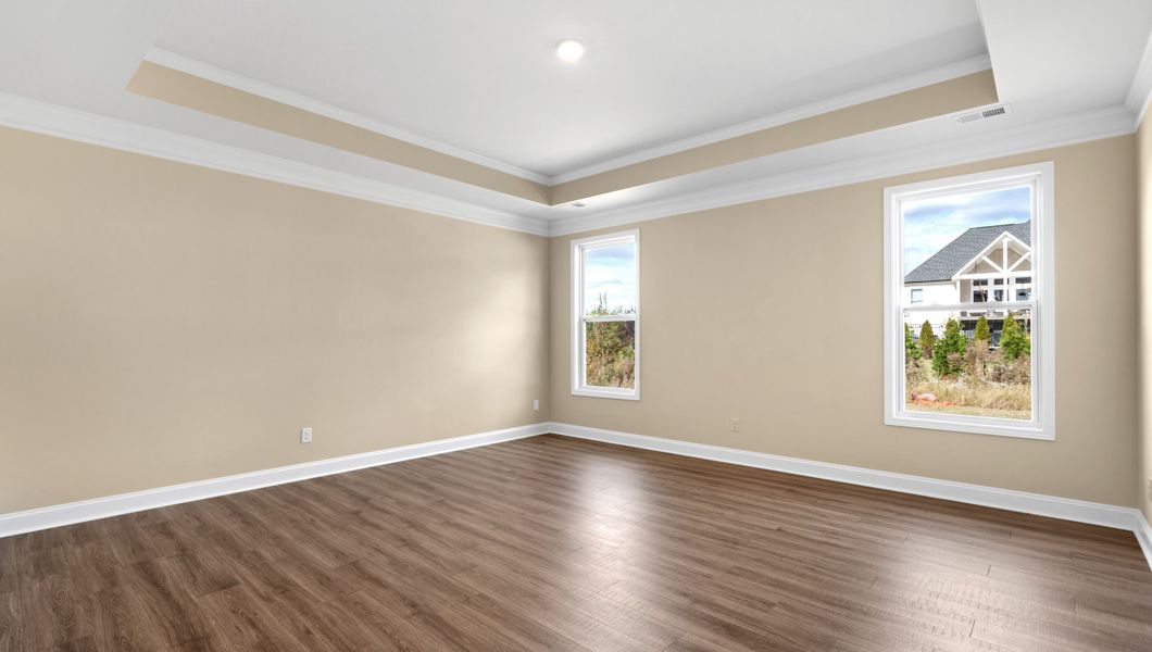 Spacious, unfurnished interior of a new home in Campbell Ridge, Piedmont (Image 26). Spacious, unfurnished interior of a new home in Campbell Ridge, Piedmont (Image 26).