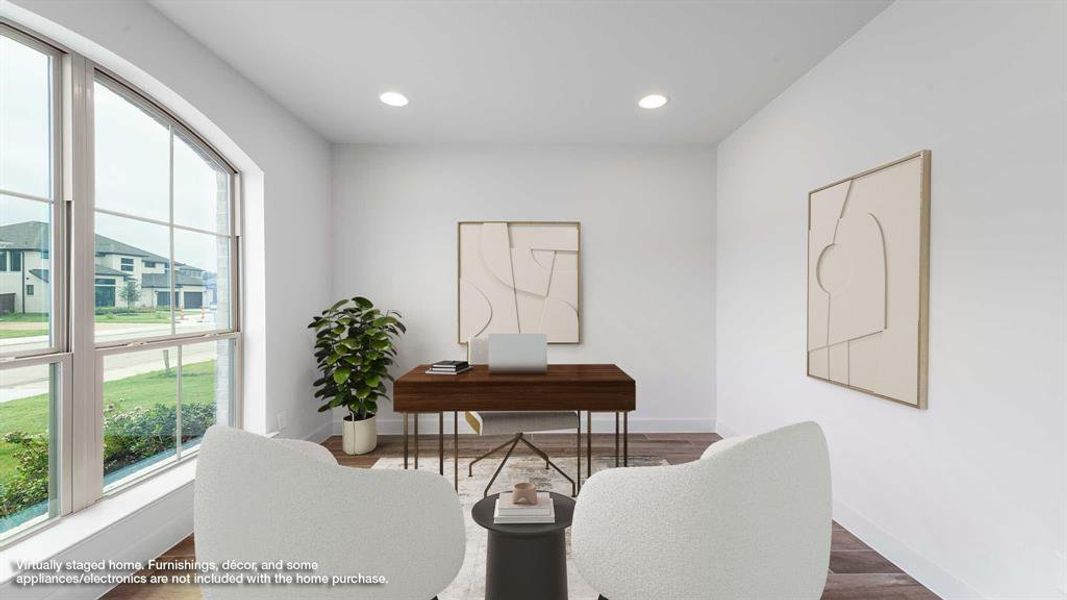 Furnished interior view inside a new home in The Lakes Of Somercrest 60', Midlothian (Image 6). Furnished interior view inside a new home in The Lakes Of Somercrest 60', Midlothian (Image 6).