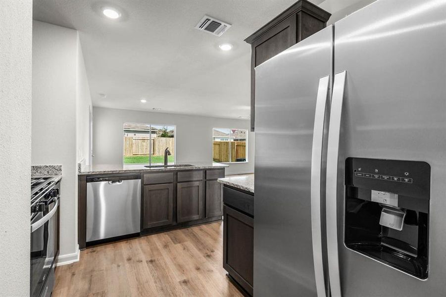 Furnished interior view inside a new home in Cresson Estates, Cresson (Image 3).