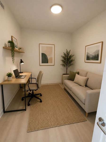 Furnished interior view inside a new home in , Orlando (Image 5). Furnished interior view inside a new home in , Orlando (Image 5).