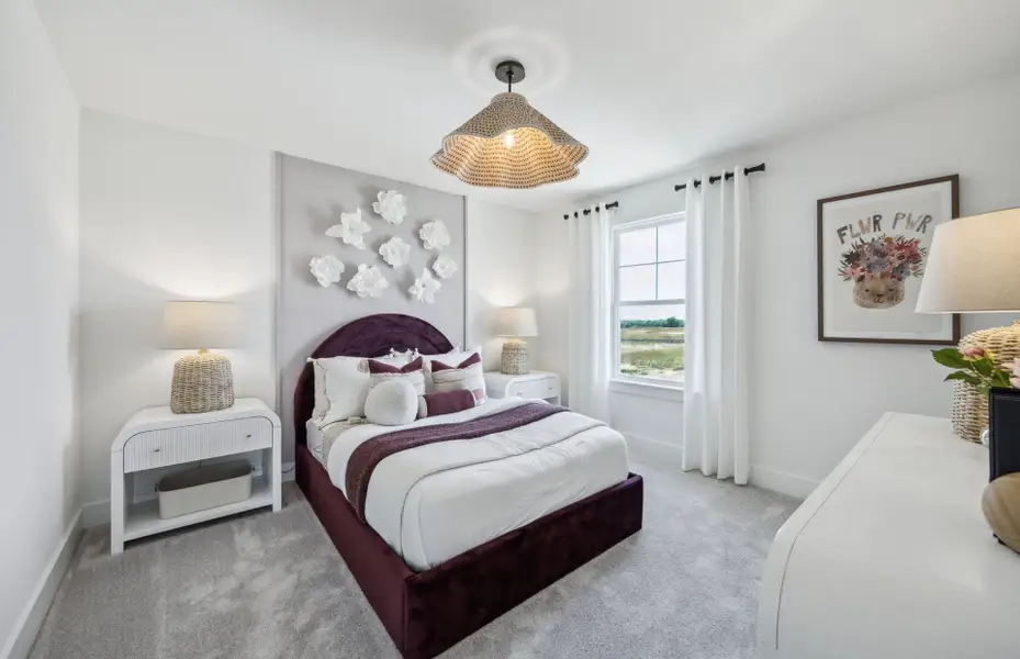 Spacious secondary bedroom