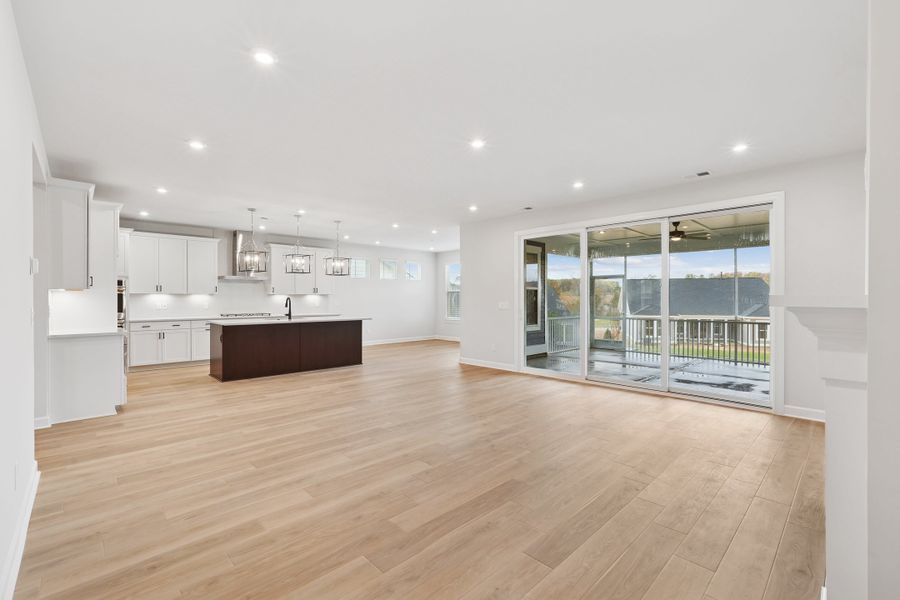 Representative unfurnished interior of a home built from the Aspen Creek by Tri Pointe Homes in Altis At Serenity, Fuquay Varina (Image 13).