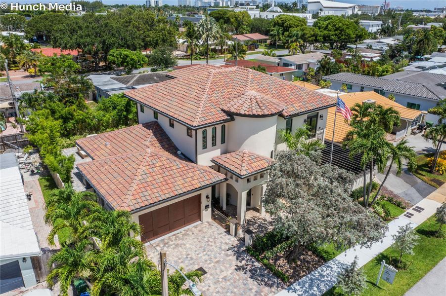 Front exterior of a new home in , Fort Lauderdale, FL, highlighting curb appeal (Image 29). Front exterior of a new home in , Fort Lauderdale, FL, highlighting curb appeal (Image 29).