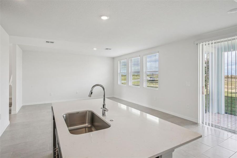 Furnished interior view inside a new home in Springs at Lake Alfred - Classic Series, Lake Alfred (Image 5).