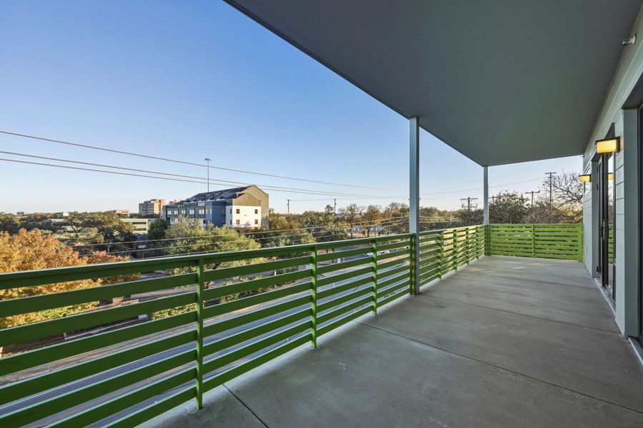 Exterior details and patio area of a home in , Austin (Image 17). Exterior details and patio area of a home in , Austin (Image 17).