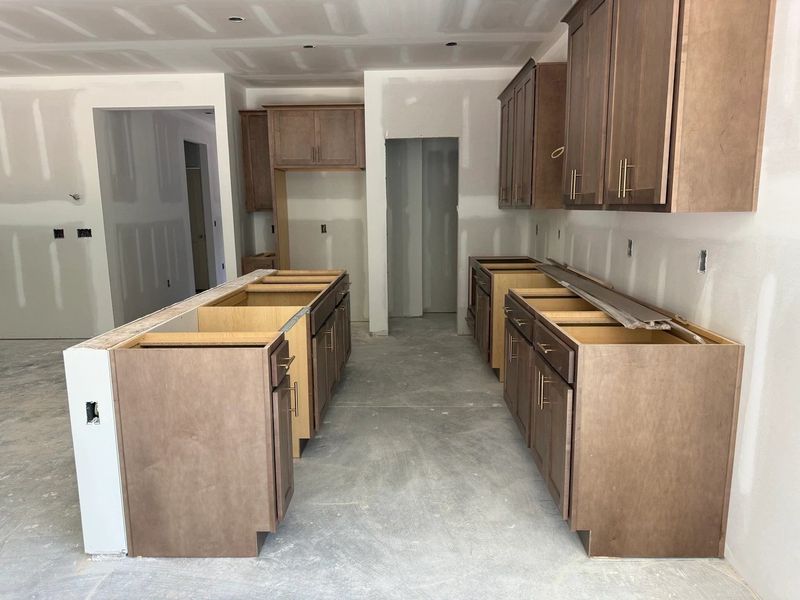 In-progress construction of a new home in The Point, Rolesville, NC (Image 8).