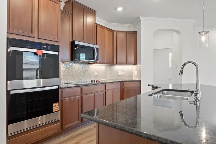 Furnished interior view inside a new home in Overlook Ranch, Georgetown (Image 7). Furnished interior view inside a new home in Overlook Ranch, Georgetown (Image 7).