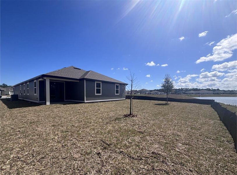 Exterior details and patio area of a home in Ardisia Park, New Smyrna Beach (Image 4). Exterior details and patio area of a home in Ardisia Park, New Smyrna Beach (Image 4).