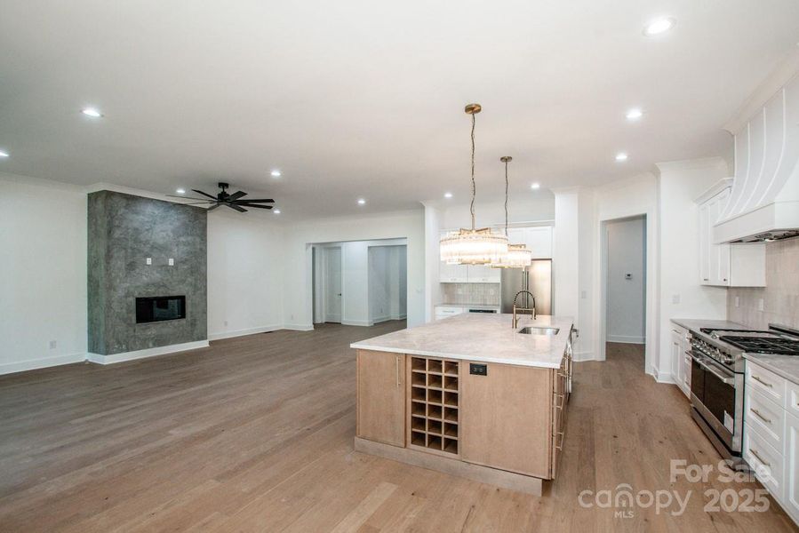 Furnished interior view inside a new home in , Statesville (Image 6).