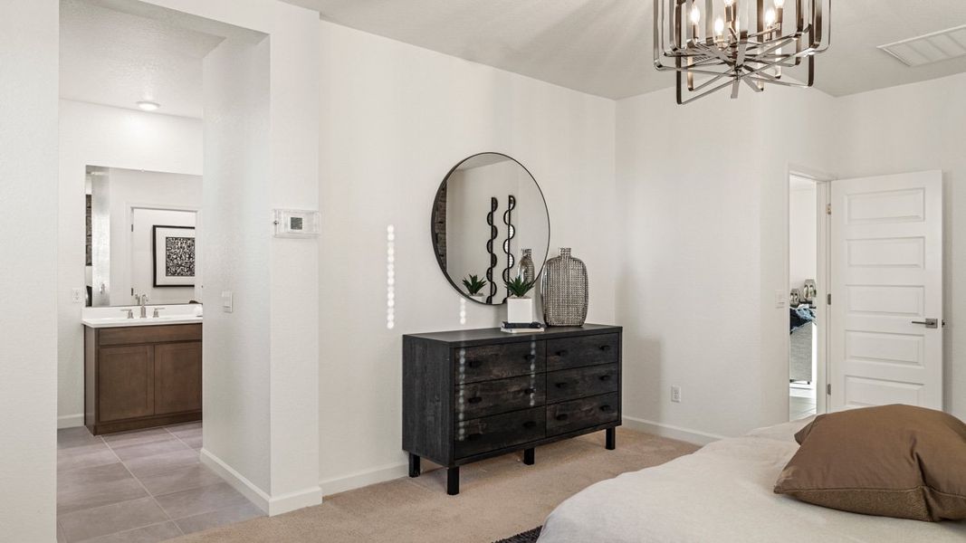 Furnished interior view inside a new home in Zanjero Pass, Waddell (Image 34).