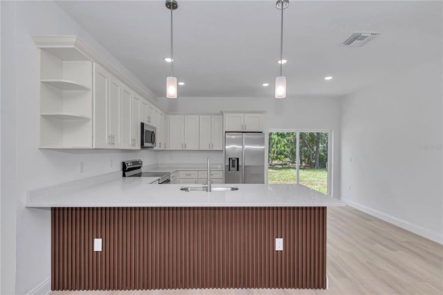 Furnished interior view inside a new home in , Citrus Springs (Image 7).