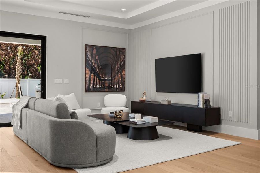 Furnished interior view inside a new home in , Orlando (Image 15).