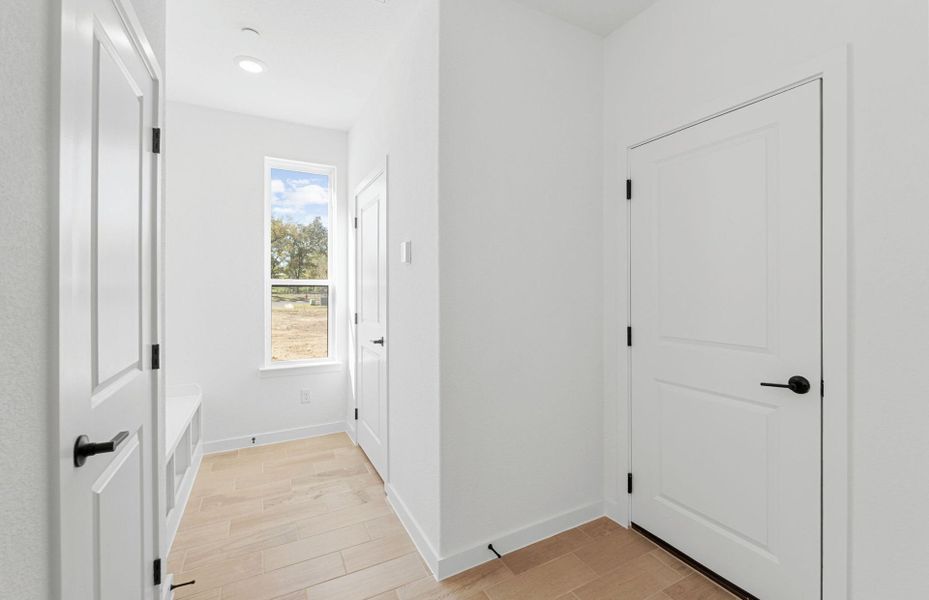 Spacious, unfurnished interior of a new home in Monarch on Main, Round Rock (Image 18). Spacious, unfurnished interior of a new home in Monarch on Main, Round Rock (Image 18).