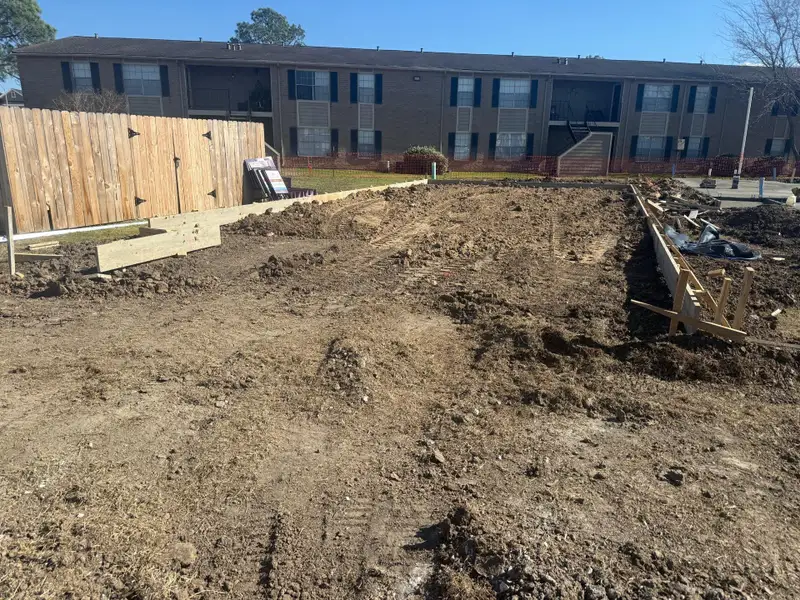 Site preparation for new homesites in Park Hill Villas, Stafford (Image 14).