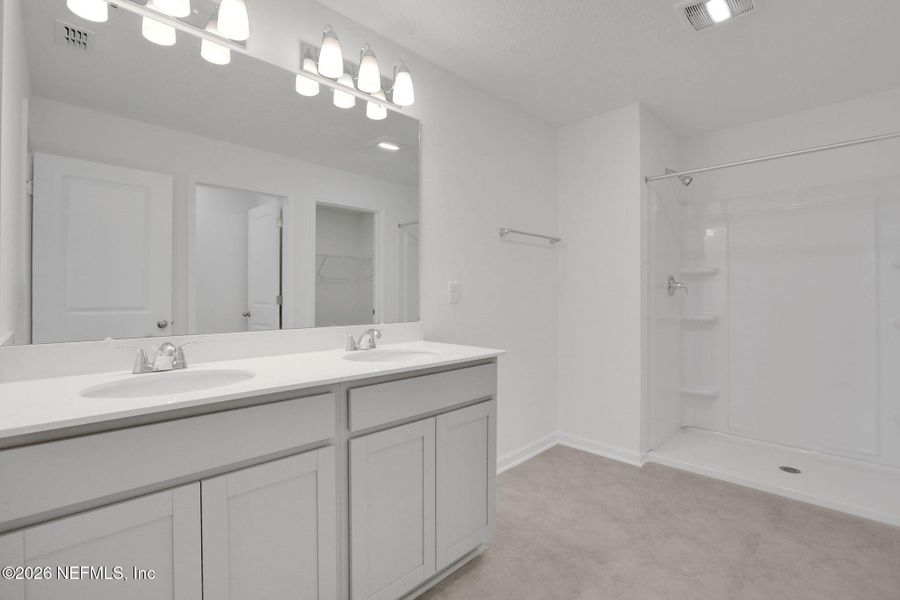 Furnished interior view inside a new home in Amberly, Green Cove Springs (Image 14).